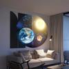 LED Earth Moon Projection Lamp USB 5V 15 Projection Effects Atmosphere Led Night Light for Kids Bedroom Wall Decor Birthday Gift