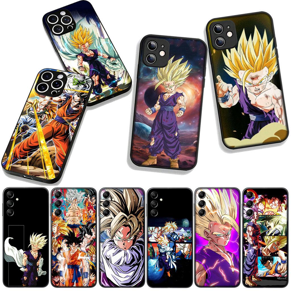 Cover for Apple iPhone 16 15 14 Plus 13 12 Mini 17 Pro Max + ProMax 16E Air 16+ 15+ Coque Phone Case Dragon Gokus Ball Son Gohan