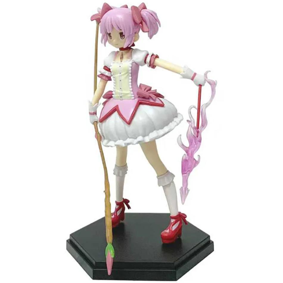 Подарок Puella Magi Madoka Magica Аниме Фигурка Канаме Мадока Волшебница ПВХ Аниме Фигурки Действия Аниме Мультфильм Модель Игрушка Подарки