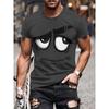 3D Graphic Men's Casual Men's Novelty Graphic Tee Casual Polyester A-Line T Shirt Mashable Shirt