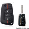 Силиконовый чехол-брелок для ключа автомобиля для Citroen C1 для Toyota Auris Corolla Reiz Yaris Aygo Rav4 2022 Scion Hilux для Peugeot 108
