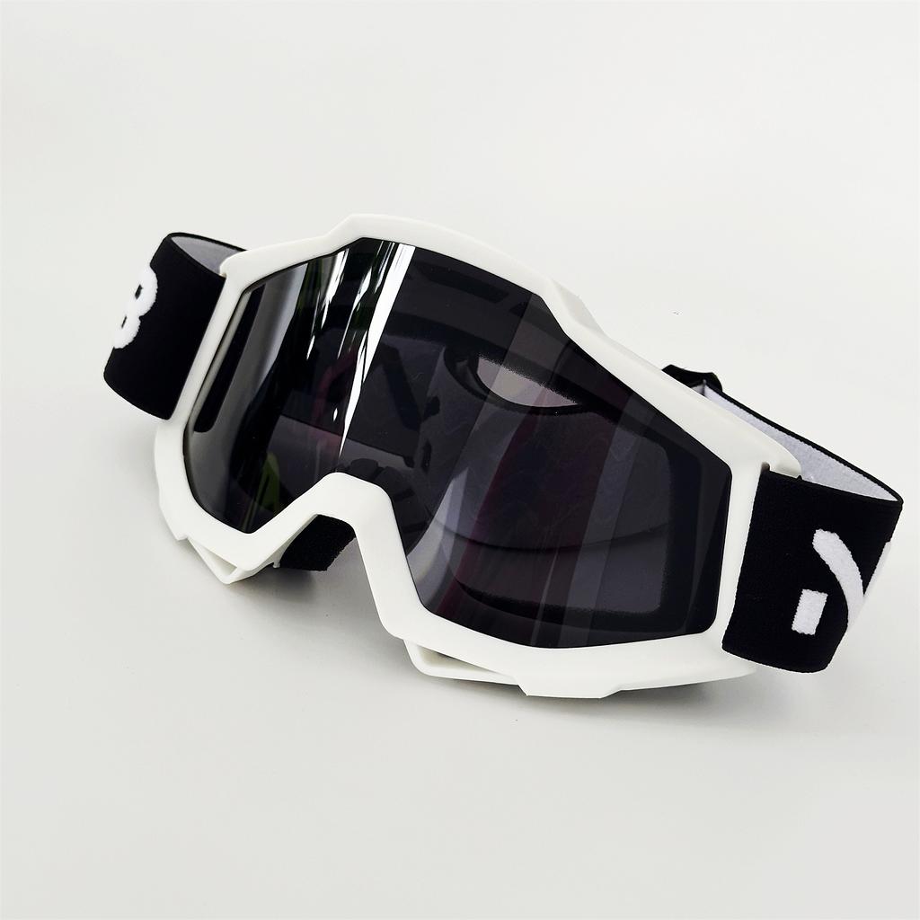 NAFEIB Lightweight Motocross Goggles Windproof Impact-Resistant HD Vision for MTB ATV Off-Road Riding