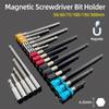 1/4" Hex Magnetic Screwdriver Bit Holder Quick Release Adapter Extension Rod Electric Drill Hand Tools 50/60/75/100/150/300mm