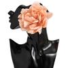 Exaggerated Big Fluffy Fabric Flower Stud Earrings for Women Charms Ladies 2026 Wedding Earring Fashion Jewelry Accessories Gift