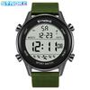 Новые Мужские Спортивные Электронные Часы Топ Бренда с Нейлоновым Ремешком, Многофункциональные, Водонепроницаемые, Светящиеся, Большой Экран, Для Альпинизма на Открытом Воздухе, Модные Часы для Студентов