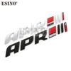 AAXT1 3D APR Logo Car Stickers Auto Badge Emblem Decal for APR Stage Logo For A4 A5 S4 S5 RS4 RS5 RS6 Q5 S5 Golf GTI R Scirocco R20