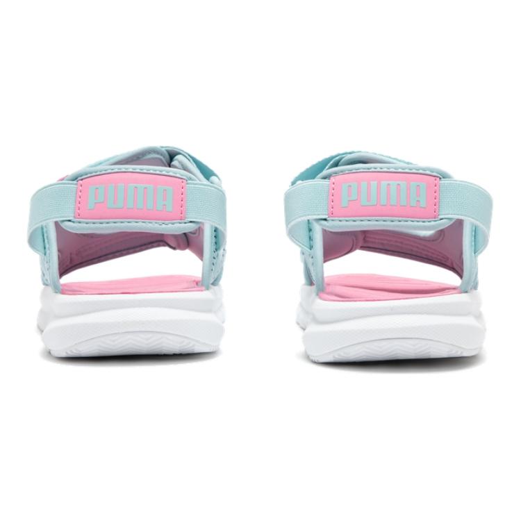 Puma Evolve Sandal Lightweight Comfortable Kids Sandals Kids Sandals Blue Pink 390449-09