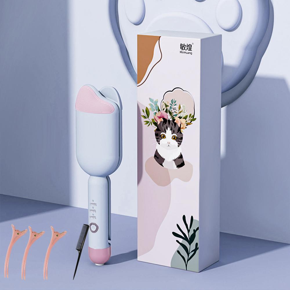 36 мм Электрическая плойка для завивки волос Гофре для волос Завивка волос Защита от ожогов Инструмент для завивки Долговечная укладка Плойка для волн Гофре для волос