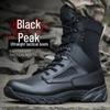 Men's Summer Ultra-Light Breathable Tactical Combat Boots - Wear-Resistant Desert Hiking Shoes
