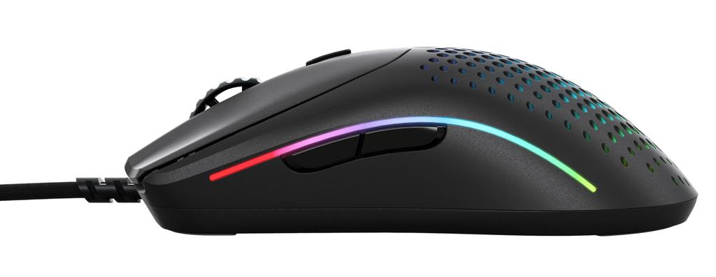 Glorious Model O 2 Wired Black Ultra Lightweight 49g RGB LED Wired Gaming Mouse Black MS665 GLO-MS-OV2-MB