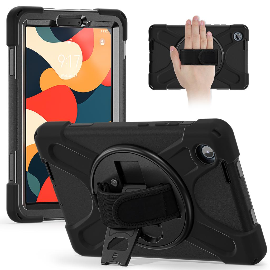 For Lenovo Tab K9/Tab One Case TPU+PC+Silicone Kickstand Anti Drop Tablet Cover