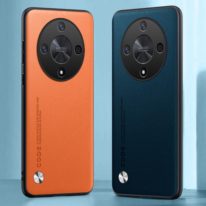 Роскошный чехол из искусственной кожи для Honor Magic 6 Lite 5G, задняя крышка, матовый силиконовый чехол для телефона с полной защитой для Honor X9B Magic6 Lite