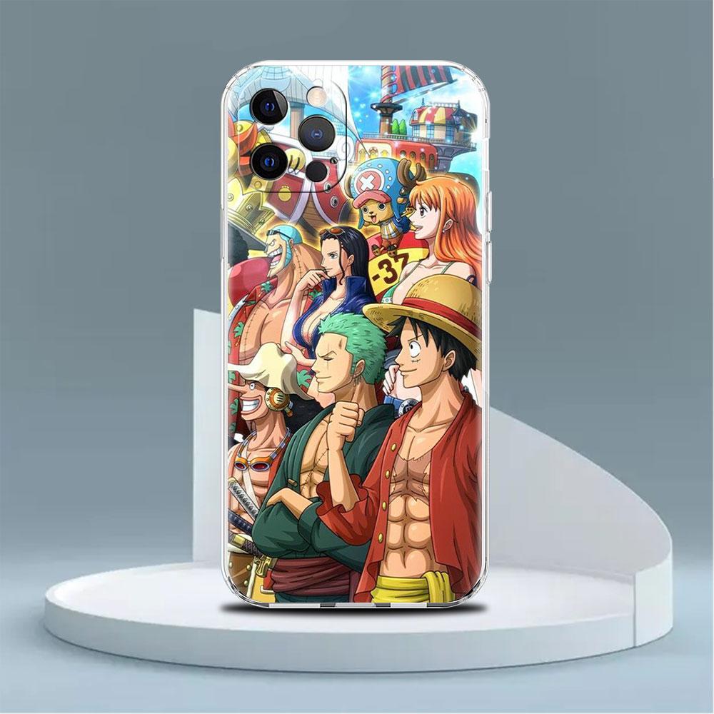 Прозрачный чехол для Apple iPhone 13 Pro 11 14 12 7 8 Plus SE 2022 XR X XS Max 6 6S Силиконовый чехол для телефона One-piece