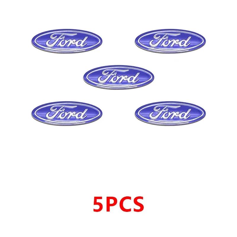 Car Sticker 2026 For Ford 21MM Ford Logo Car Remote Key Exquisite Emblem Sticker For Ford F150 Focus Ranger Fiesta Transit Musta