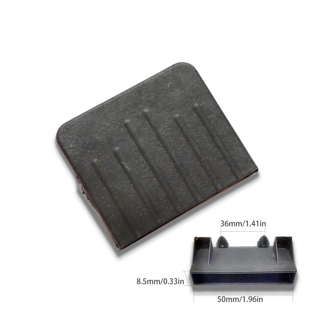 Пластиковые держатели для торцевых заглушек для кроватей Пластиковые держатели для торцевых заглушек Пластиковые черные держатели для торцевых заглушек Подходит для односпальной, двуспальной и двуспальной кровати