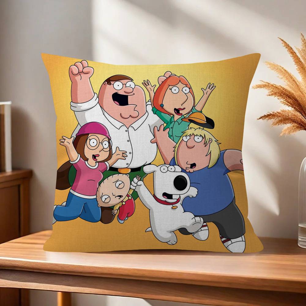 Anime FFamily movie GGuy Pillow Gift Home Office Decoration Pillow Bedroom Sofa Car Cushion CoverPillow Case