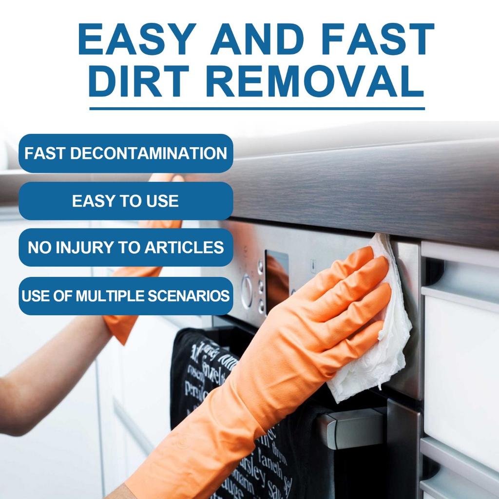 Multi-Purpose Cleaner for Kitchen: Deep Cleaning Oil Stains and Removing Rust - Ceramic Coating Spray