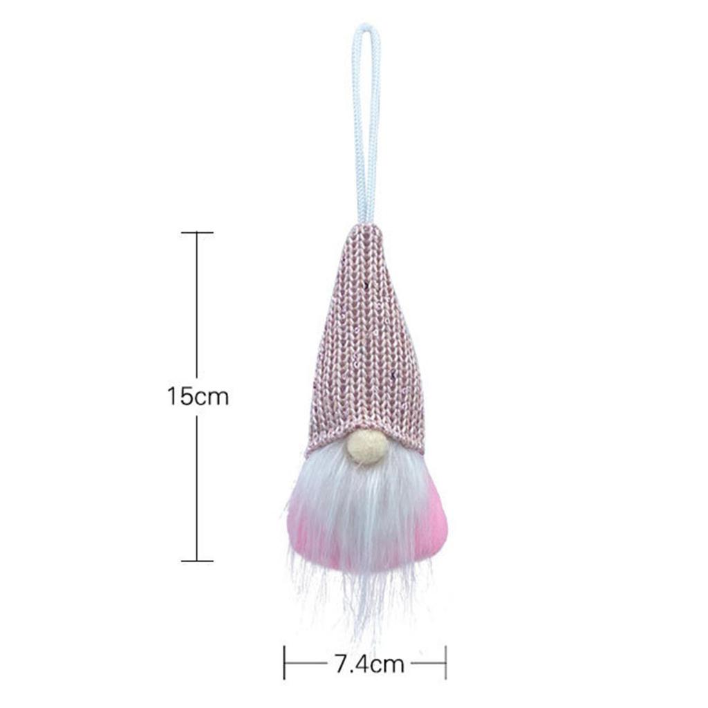 2021 Рождественский Безликий Гном Санта Рождественская елка Висячий Орнамент Кукла Украшение