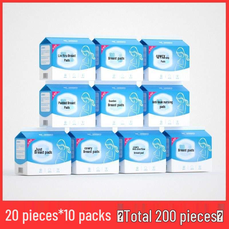 Непротекаемые одноразовые прокладки для груди: Защита от переливания, Дышащий, Антипригарный, Идеально подходит для послеродового периода осенью и зимой.