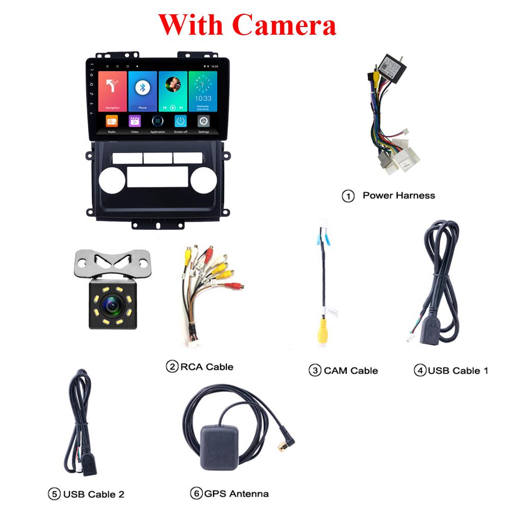 icreative 9 Inch Android  For Nissan Xterra Frontier 2009-2012 Car Radio Stereo Player GPS Navigation IPS Multimedia Car Player Auto