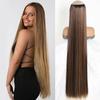 40 Inch Hair Extensions Clip In Hair Extensions Synthetic5 Clips Ln One-Piece Type Hair Extensions For Women