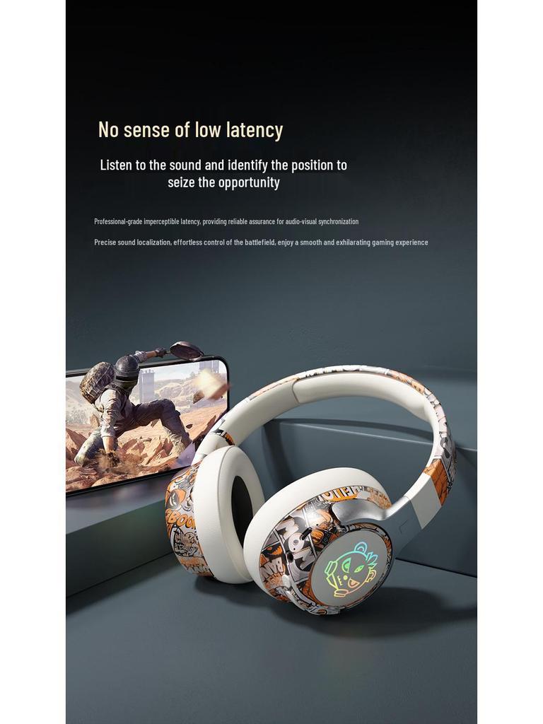 2026 Trendy Bluetooth Over-Ear Wireless Gaming Headset - New Hot-Selling E-sports Design.