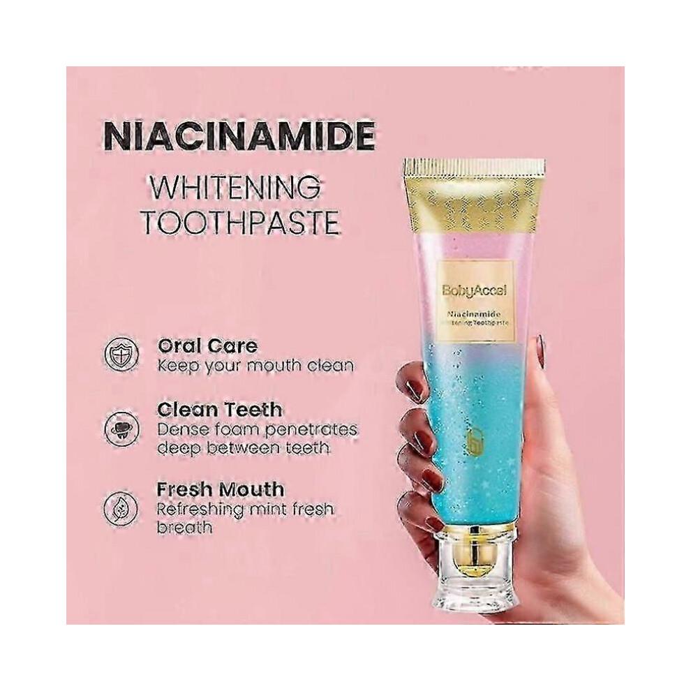 bodyaccel niacinamide whitening toothpaste