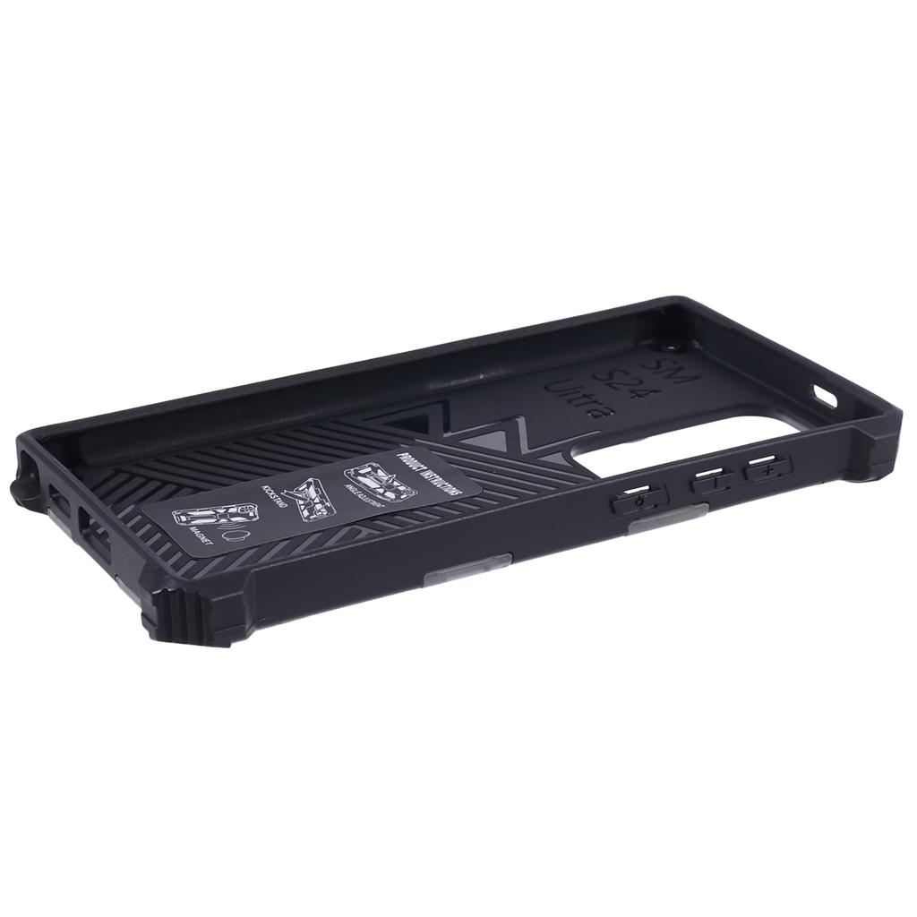 Для Samsung Galaxy S24 Ultra Чехол Камуфляжная подставка Пластик+ТПУ Чехол для мобильного телефона