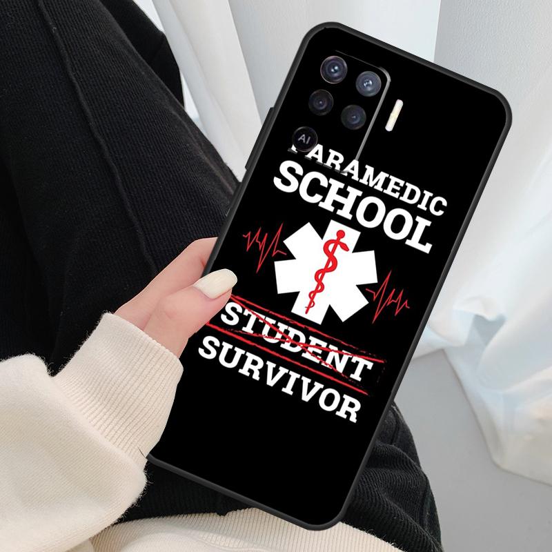 Медицинский чехол EMT EMS для Oppo A96 A76 A16 A60 A98 A58 A78 A18 A38 A80 A40 A77 A57 A17 A74 A54 A94 A15 A5 Pro