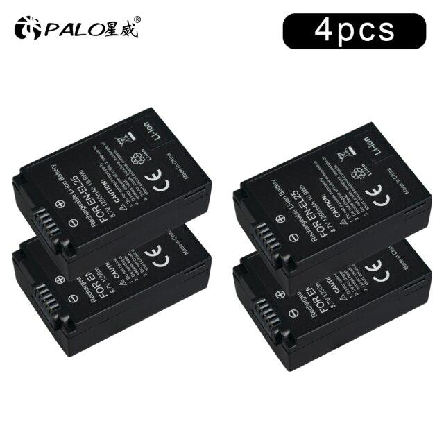PALO EN-EL25 ENEL25 8.7V Rechargeable Li-ion Battery with LCD USB Smart Charger for Nikon Z50 ZFC Z 50 Z FC MH-32 Camera Charging Kit