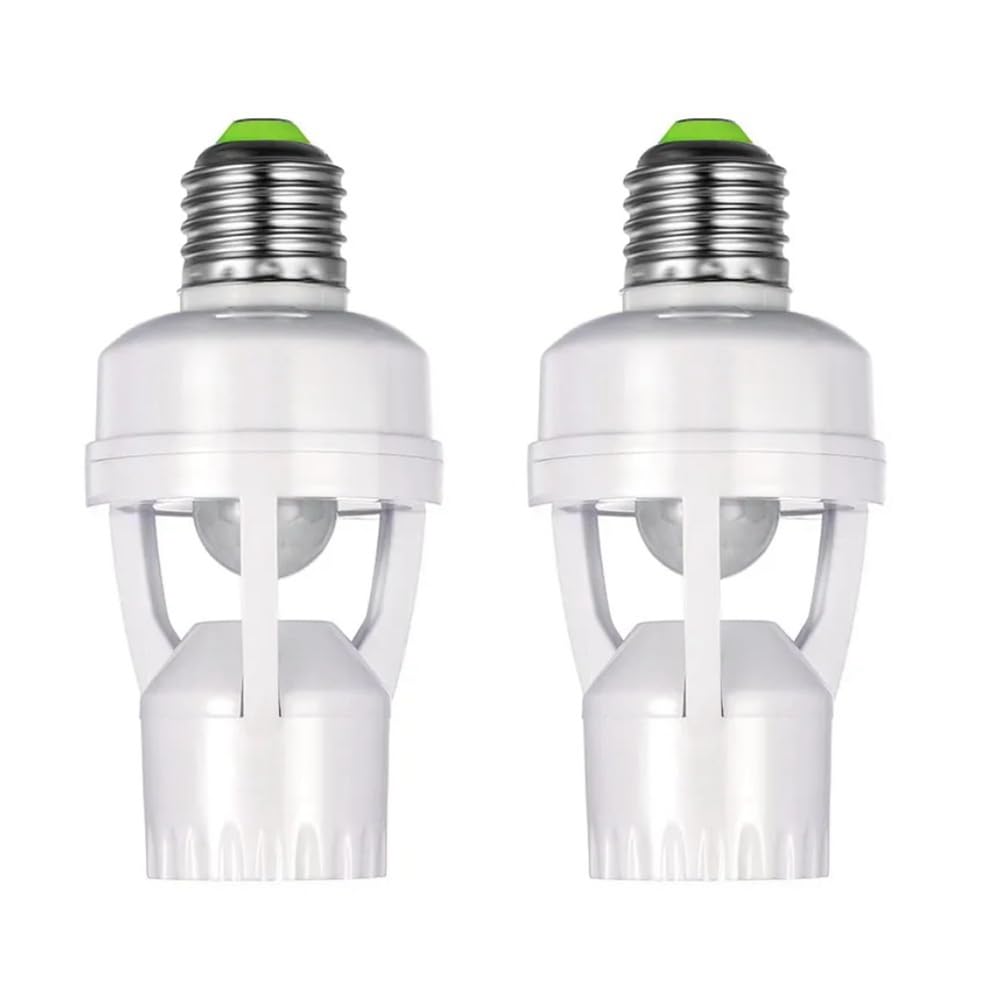 Human body induction E27 lamp holder adapter adjustable human body induction lamp holder