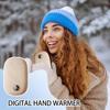 Грелка для рук Power Bank 3-скоростная Быстрый нагрев Ручной обогреватель Обогреватель Гладкий Портативный Карманный обогреватель Электрические грелки для рук Для друзей