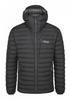Куртка Rab Microlight Hooded Jacket Men черная