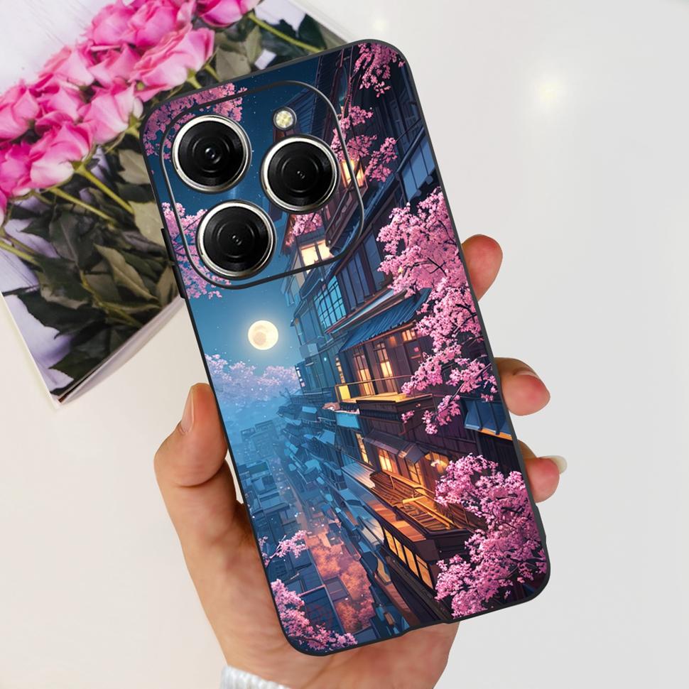 Для Tecno Spark 20 Pro Чехол KJ6 Роскошный Конфетный Расписной Чехол Мягкий Силиконовый Чехол Для Tecno Spark 20 Spark20 Pro Корпус Funda