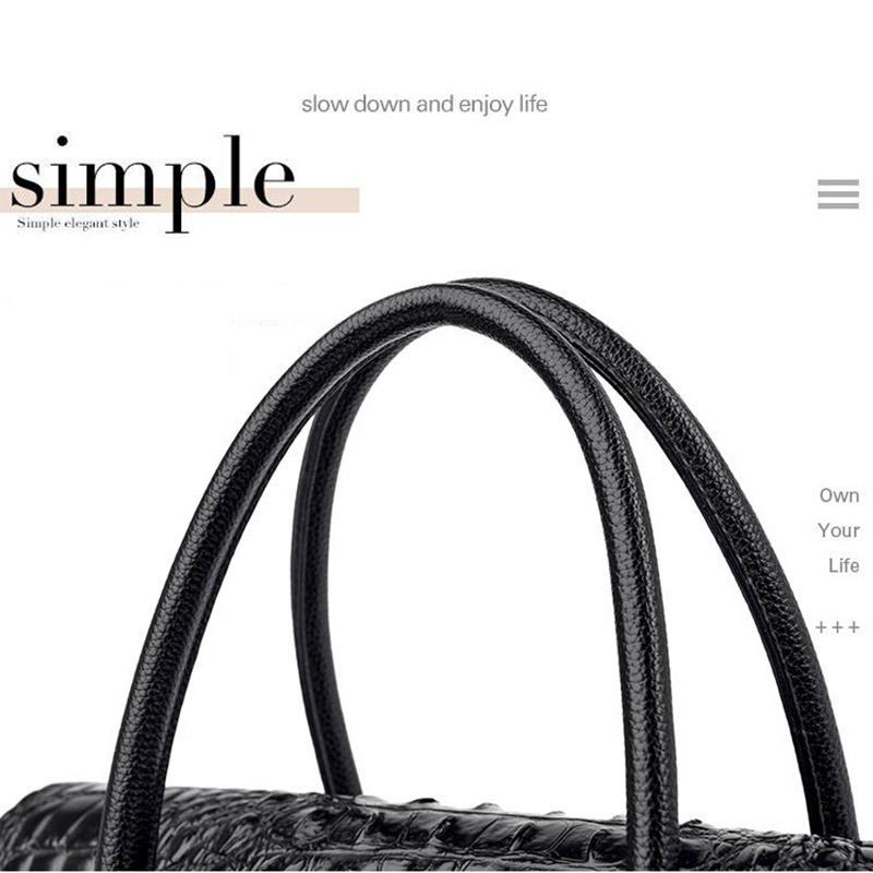 Женские сумки Высококачественные кожаные сумки с крокодиловым узором Сумки через плечо Женские сумки для мам среднего возраста