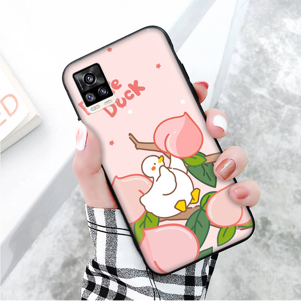 Черный чехол для Xiaomi Redmi 13C Note 9 iPhone XR 7 8 14 15 11 12 13 X XS Pro Max Samsung A25 S23 S24 FE Ultra Plus Dake Duck