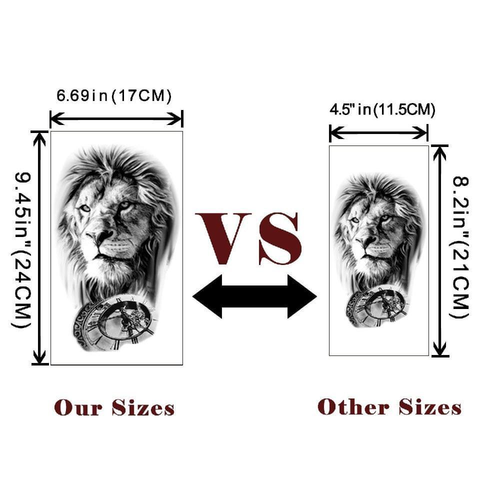 Yazhiji 36 листов временных татуировок-наклеек 12 поддельных наклеек на тело, руку, грудь, плечо для мужчин или женщин 24 крошечных черных