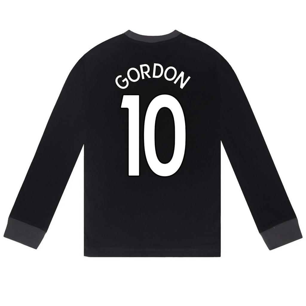 Newcastle United FC Boys Anthony Gordon 10 Long Pyjama Set