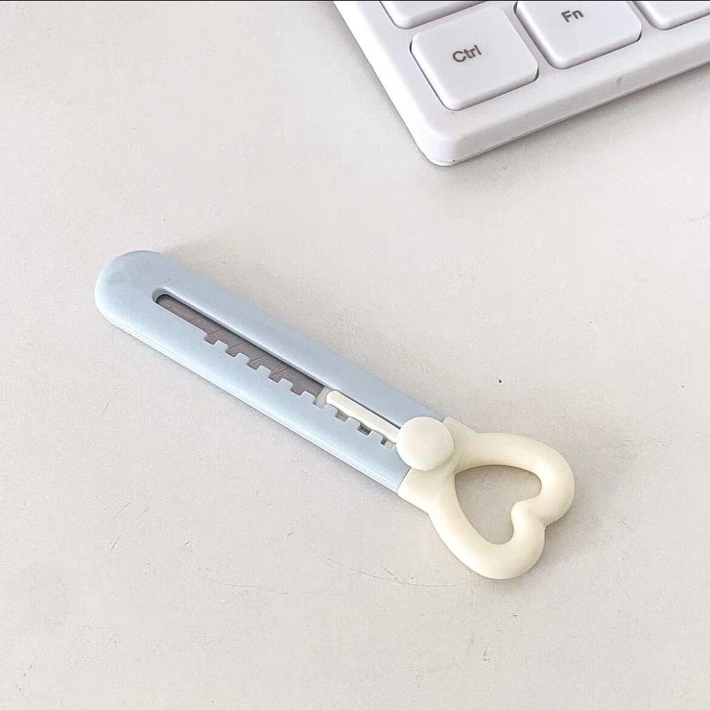 Мини Нож для Искусства Love Удобный Нож для Распаковки Артефакт для Экспресс-доставки Студенческий Офисный Аккаунт Креативный Инструмент для Резки Бумаги Нож