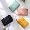 Organ Card Bag Female Simple Card Bag, Rhombus Multi-card Small Sheepskin Change Bag Female Card