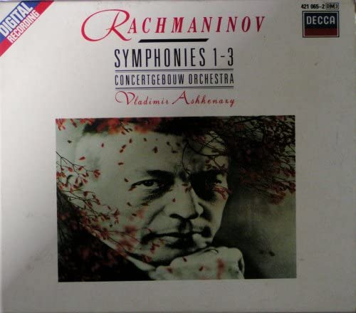 CD СЕРГЕЙ ВАСИЛЬЕВИЧ РАХМАНИНОВ, СЛ - Симфонии 1-3 / Ашкенази 4170652DM3 Decca 1987 Великобритания Классика Б/у