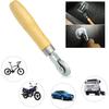 Tire Patch Roller Wooden Handle 1 1/2" Dia Tire Repair Tool (6Mm)