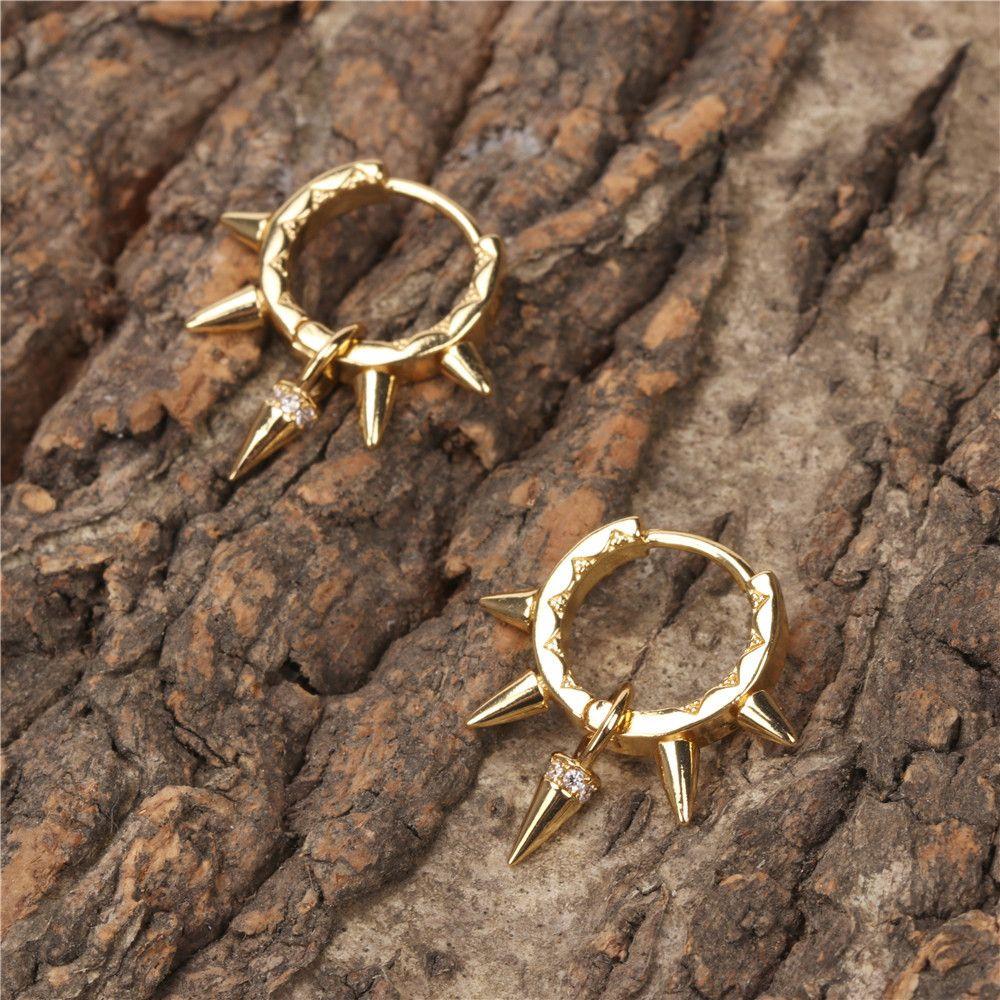 Серьги-гвоздики с заклепками в стиле хип-хоп, подарок для девушек, серьги-крючки, серьги-гвоздики, серьги-заклепки