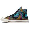 Высокие кроссовки унисекс Chuck 70 90s Marbled золотисто-золотистого цвета Egret A00421C