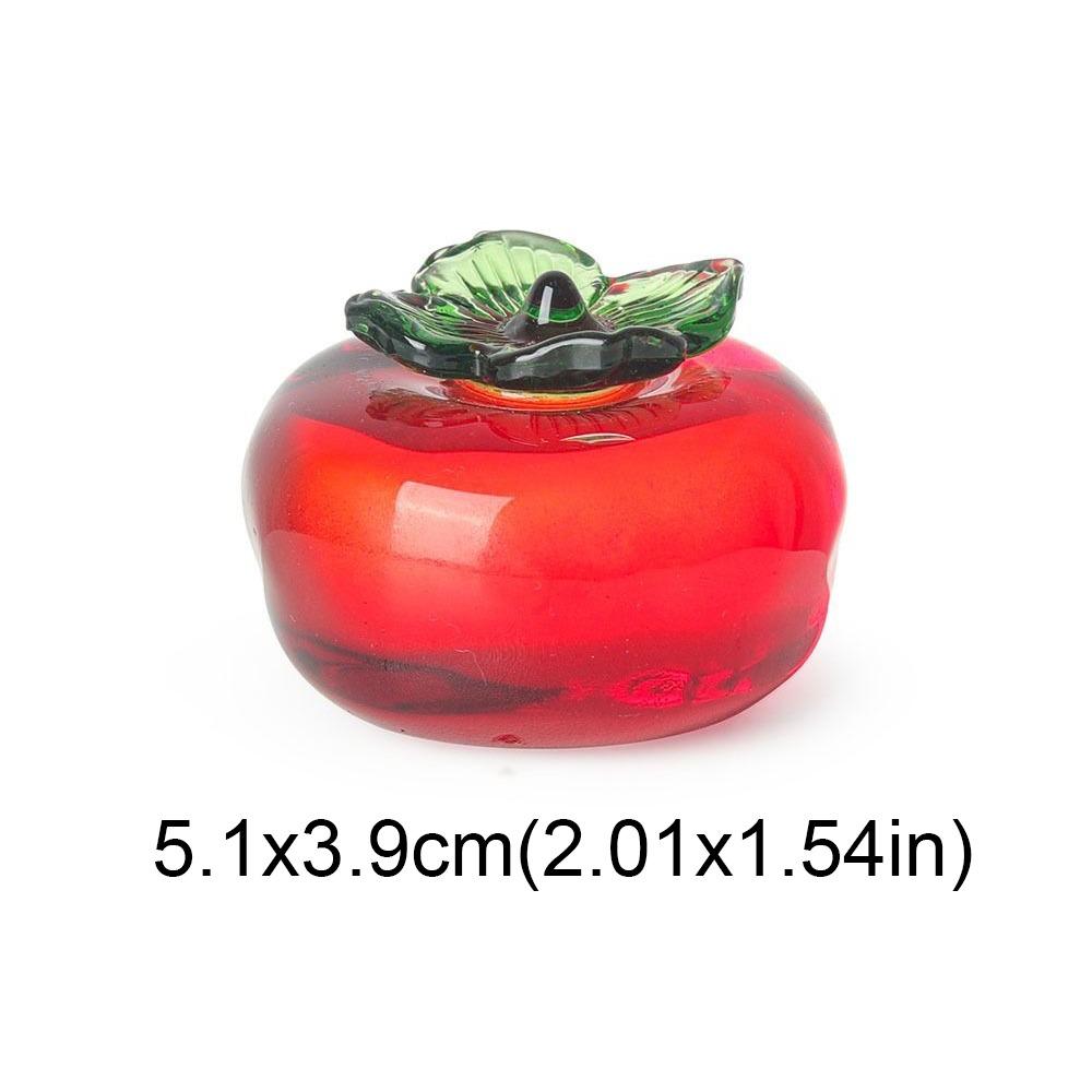 Glass Crafts Artificial Fruit Decoration Crystal Crafts Ornaments Office