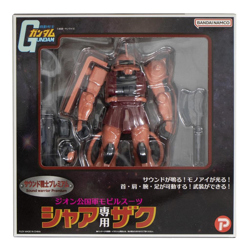Plex Sound Warrior Premium Zaku Игрушечная фигурка Ages 194059 Char's 15+