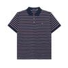 Polo многоцветная полосатая рубашка поло с воротником мужская темно-синяя 710922254-001