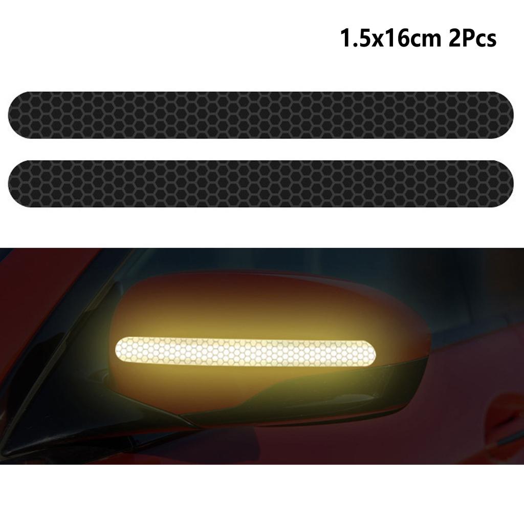 Черные светоотражающие полоски, наклейка, клейкий знак безопасности, предупреждающая лента, велосипед, автомобиль, мотоцикл, Стайлинг автомобиля, защита от царапин