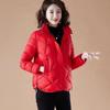 Женская короткая пуховая хлопковая одежда, зимняя одежда, новая хлопковая одежда, маленькие модные и легкие маленькие хлопковые куртки