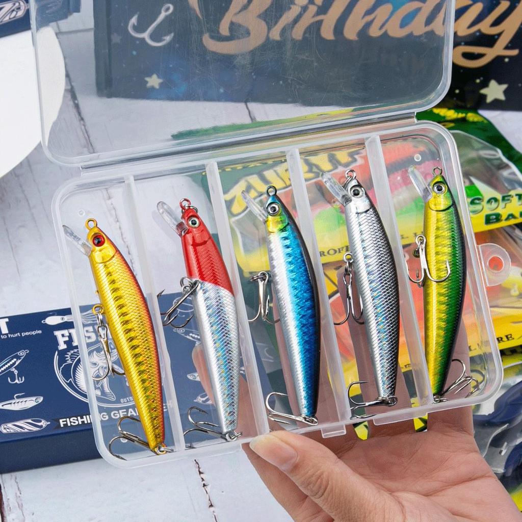 Набор Mystery Рыболовных приманок для окуня и форели - Коллекция Ultimate Bait Box